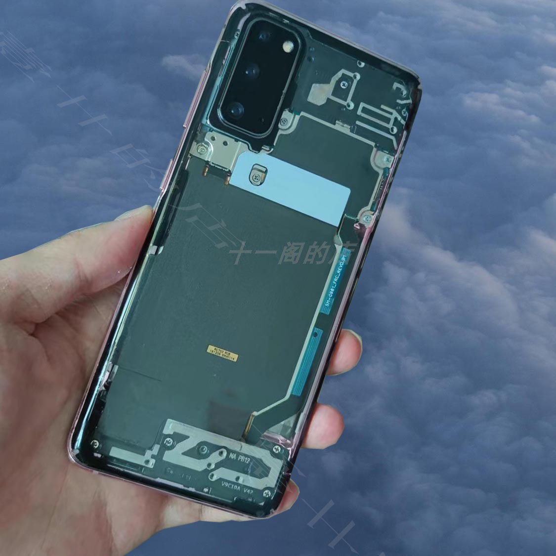 适用三星S20/S20+透明后盖