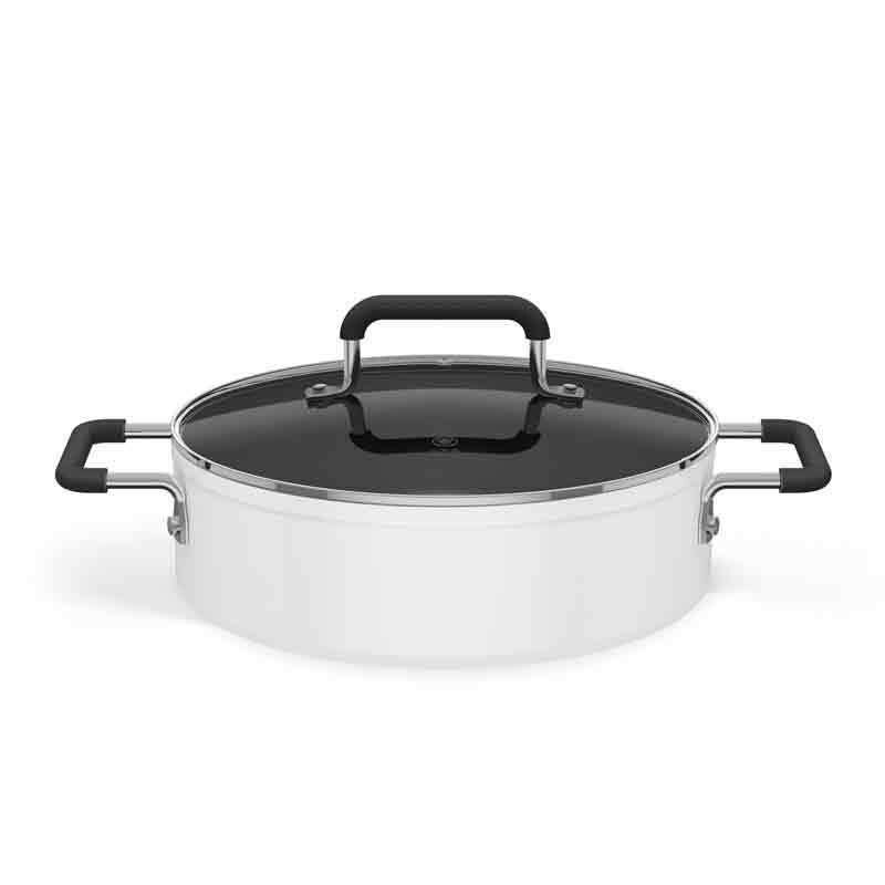 小米知吾煮汤锅家用电磁炉烹饪锅具平底不粘锅米家烹饪火锅图片