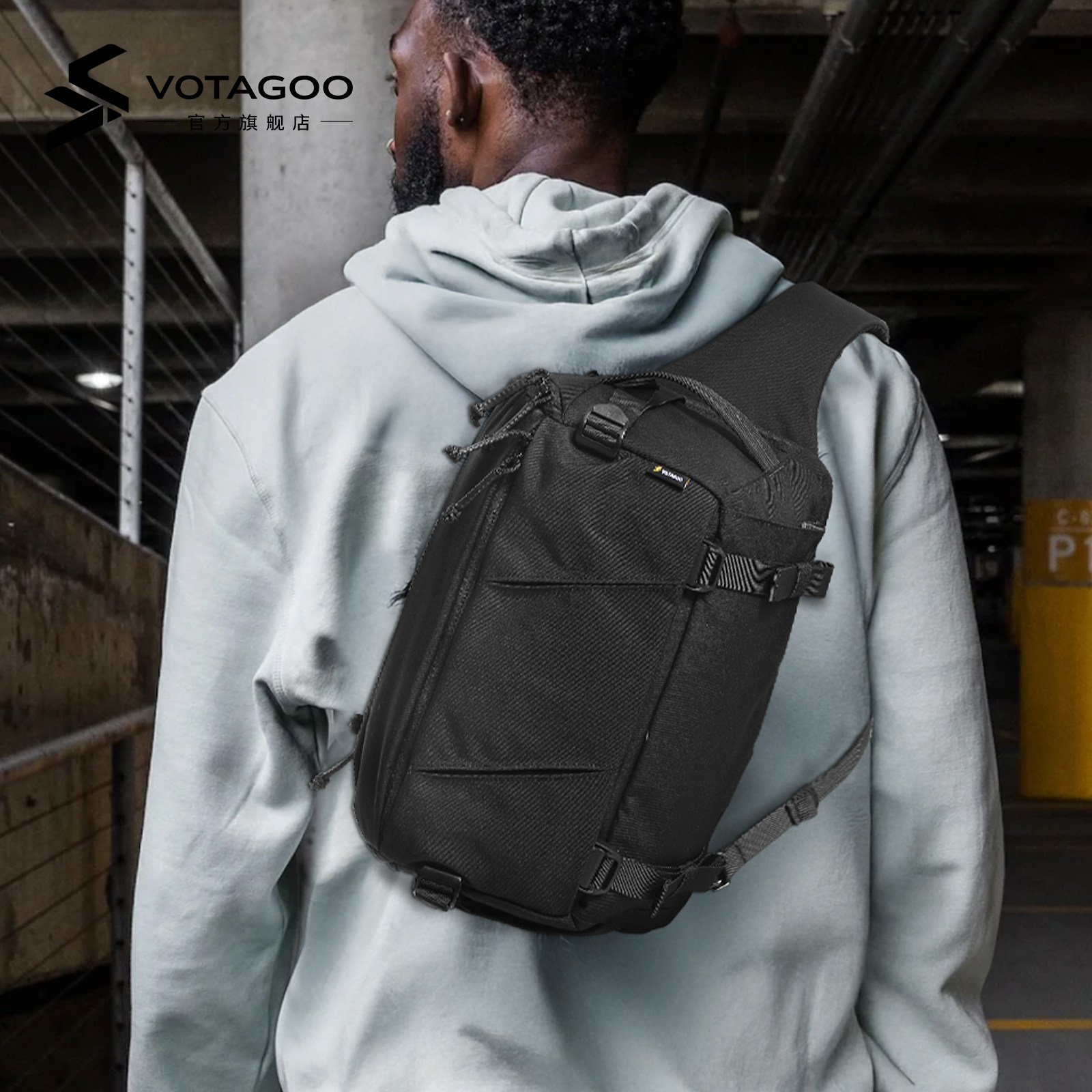 VOTAGOO 511 LV10 Sling Pack腰包CCW隐藏单肩战术斜挎包收纳背包