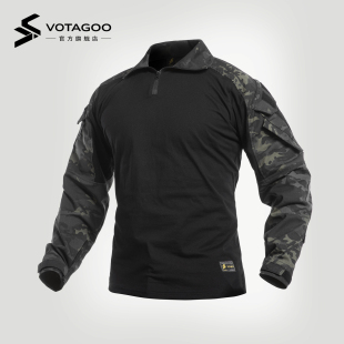 野战户外多功能战斗服长袖 V2军迷彩上衣战术服 蛙服 Gen3 VOTAGOO