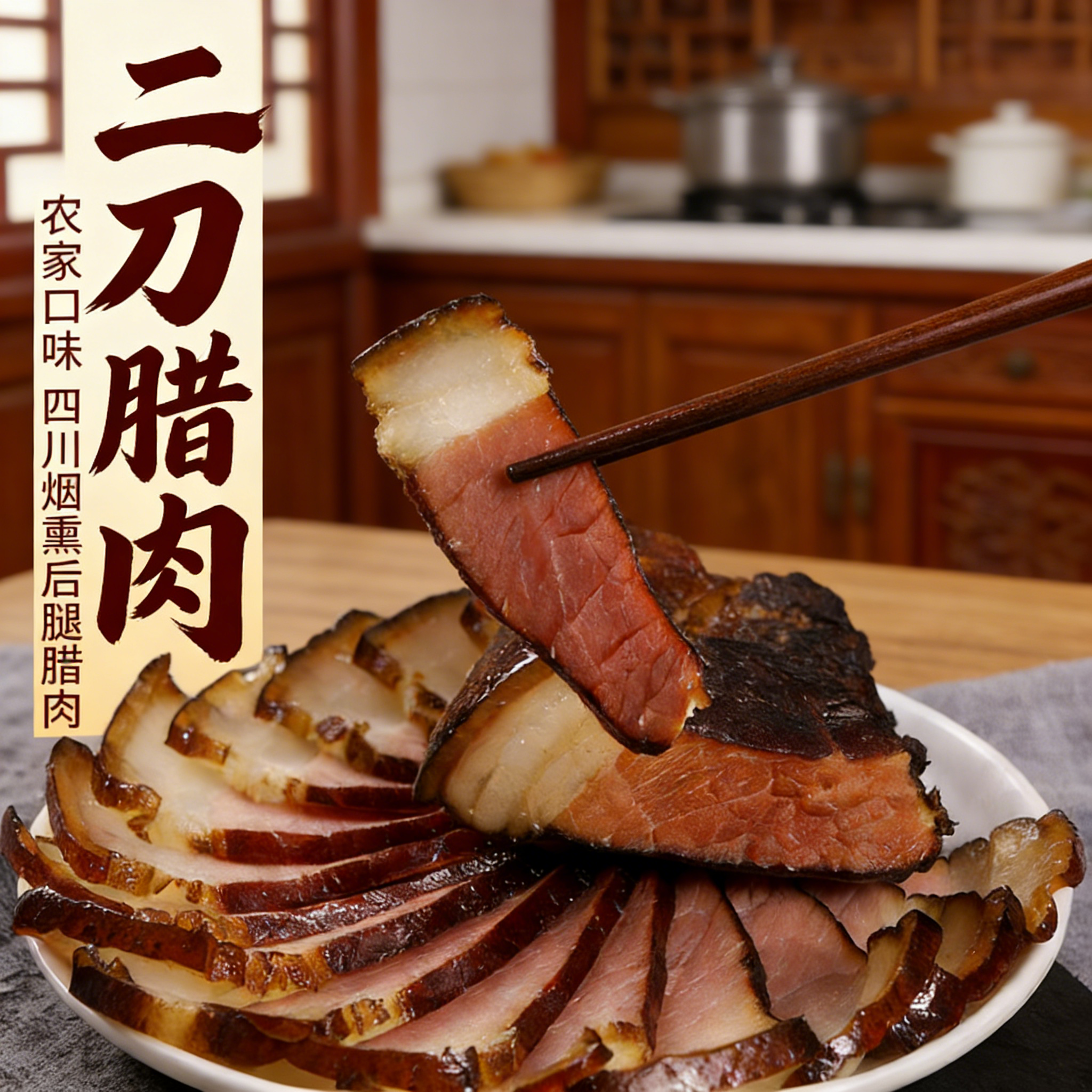 农家烟熏四川腊肉五花后腿湖南湘西特产老腊肉腊味瘦肉风干年货,粮油调味/速食/干货/烘焙,腌肉/腊肉/腊禽类,淘宝优惠券,粉丝福利购,淘宝优惠卷