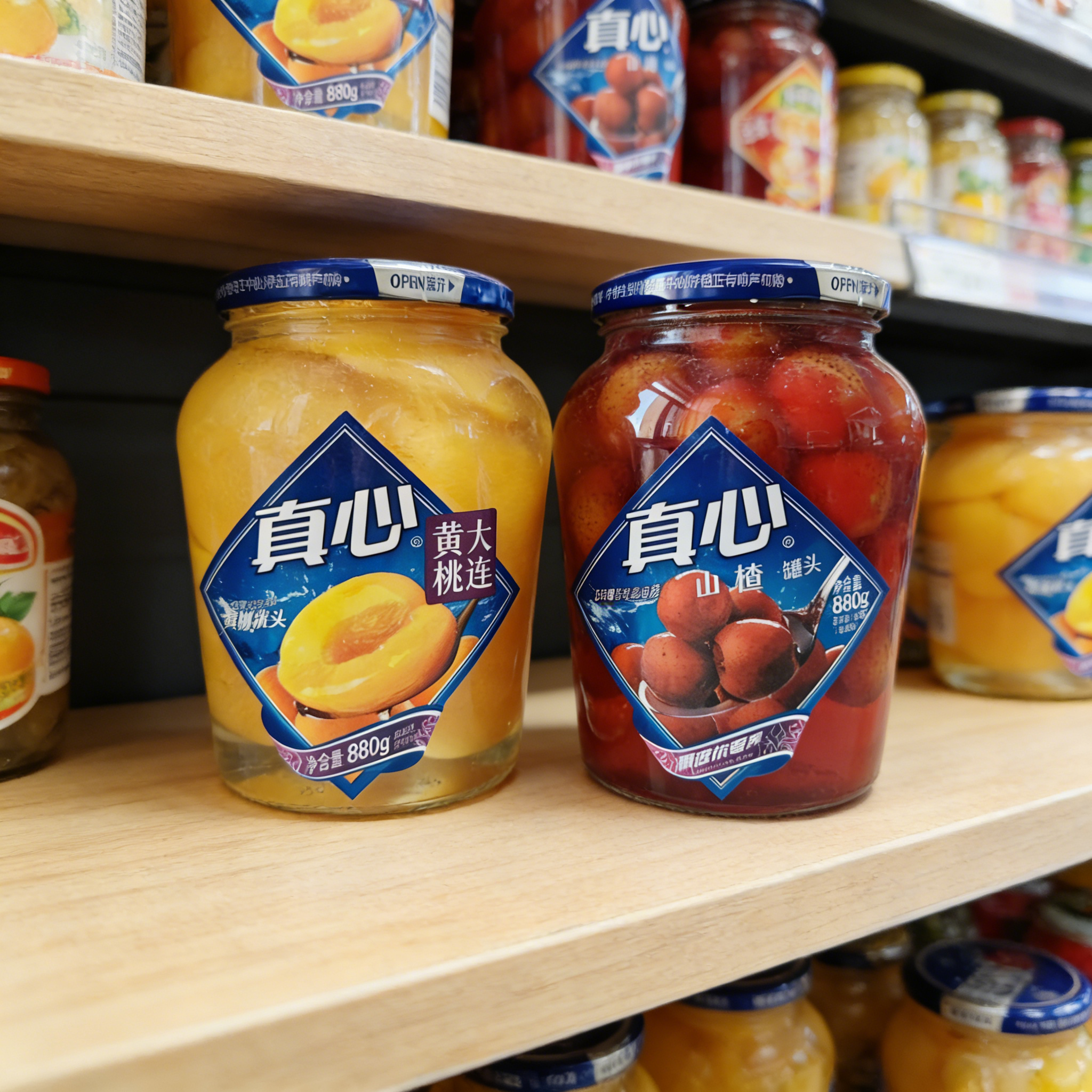 真心罐头黄桃罐头山楂橘子罐头880g装东北新鲜水果罐头超市同款,水产肉类/新鲜蔬果/熟食,水果罐头,淘宝优惠券,粉丝福利购,淘宝优惠卷