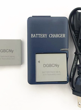 适用佳能SD400 SD450 SD630 SD600 SD750数码相机电池+充电器NB4L