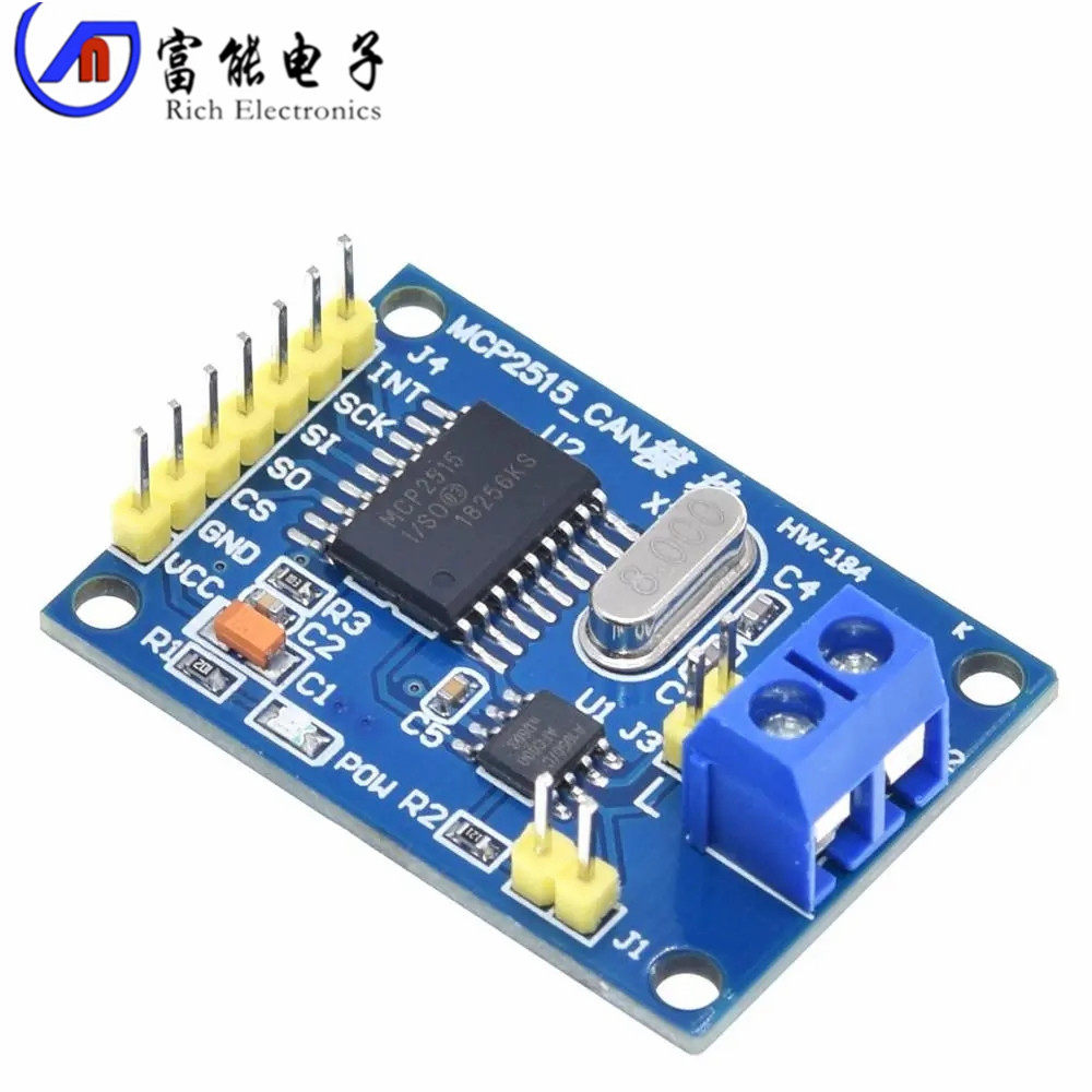 MCP2515CAN总线模块TJA1050