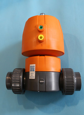 瑞士GF乔治费歇尔PVC-U DIASTAR10型工业气动隔膜阀/双动单动国标