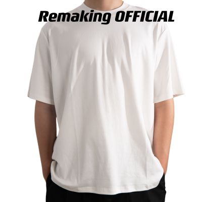 【ReMake】匹马棉液氨 T0级面料 40支短宽boxy短袖休闲宽松简约