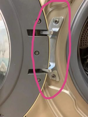 滚筒洗衣机门铰链门合页美菱通用