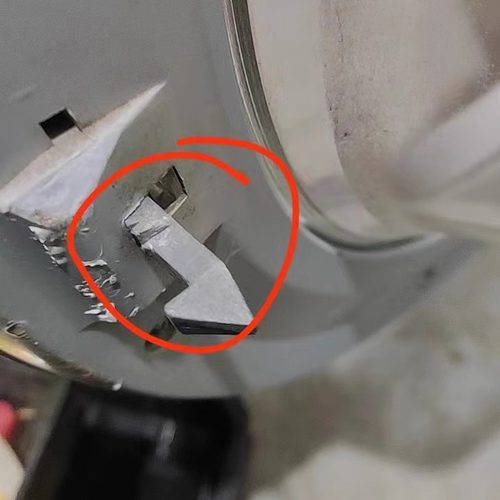 门钩美的卡扣滚筒洗衣机门把手