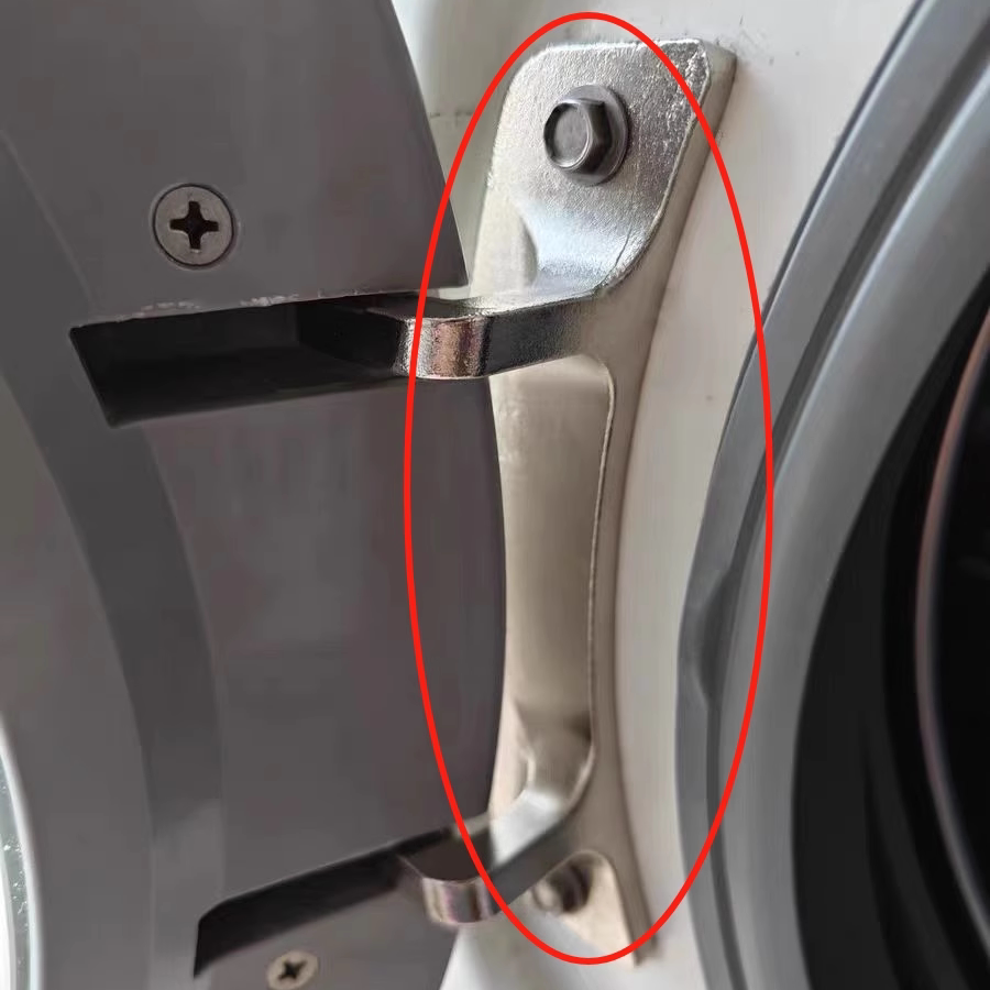 通用门把手LG滚筒洗衣机门铰链门合页门轴门钩门扣手柄门开关配件