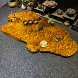 Золотая камфора чайная лотка Домохозяйство Небольшой набор с твердым древесиной чайной сухой пузырьный стол чай