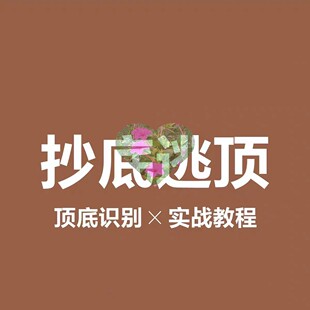 抄底逃顶实战训练营基础入门筹码龙抬头资金波段炒股股票实战教程
