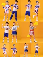 La La Team Four -Year Shop Девять цветов детей, работающих на обслуживании, мужские и женские детские игры в детские сады танцевальная служба