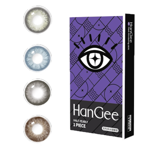 意式美人妆美瞳半年抛日耳曼绿色混血款大直径显色感隐形近视眼镜