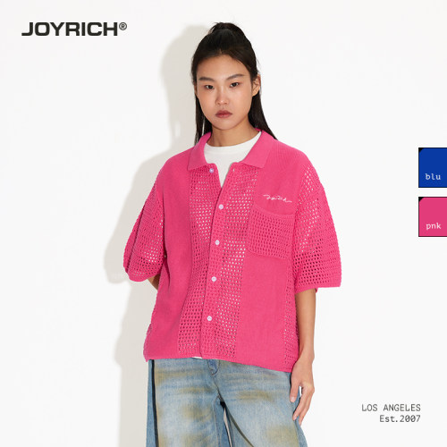 JOYRICH美式镂空针织衫开衫