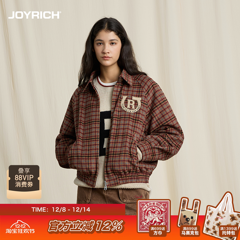 JOYRICH格纹底特律夹克外套