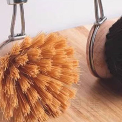 精品植物纤维马毛锅刷redecker