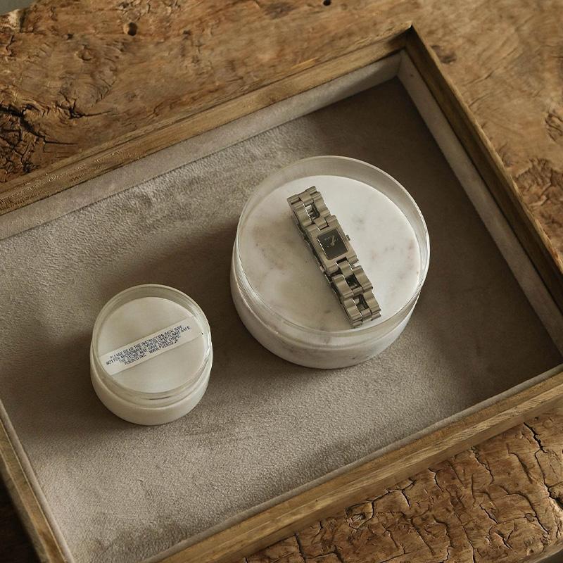 收纳盒大理石展示盒puebco立体