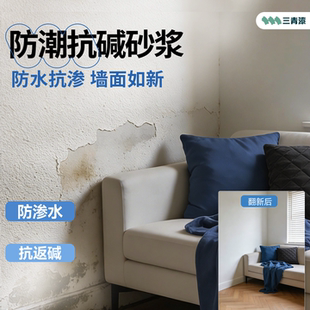 三青漆背水盾防潮抗碱砂浆墙面防水抗渗材料室内外防返碱翻新专用