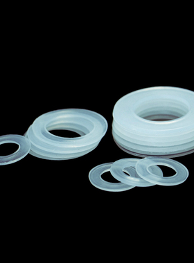 白色尼龙软垫片 塑料平垫橡胶绝缘垫塑胶圈M2M3M4M5M6M8M10M12M16