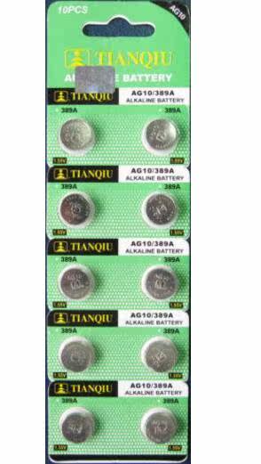 1pc LR1130 AG10 389 389A SR1130SW TIANQIU ALKALINE batteries在類目 3C數碼配件, 乾電池/充電電池/套裝, 鈕釦電池中 - 來自Buy2taobao.com提供專業的淘寶代購服務