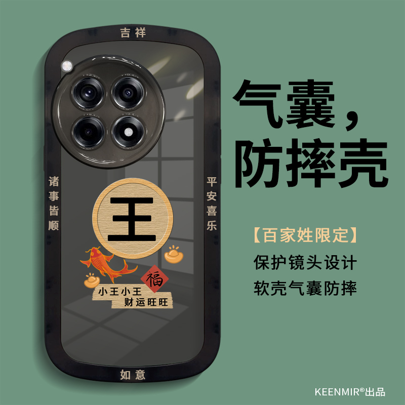 百家姓适用一加ace3手机壳高级感