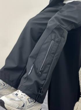 男童冲锋裤秋冬款中大童长裤子