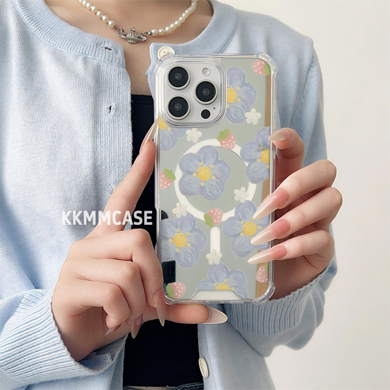 苹果MagSafe磁吸亚克力补妆镜面