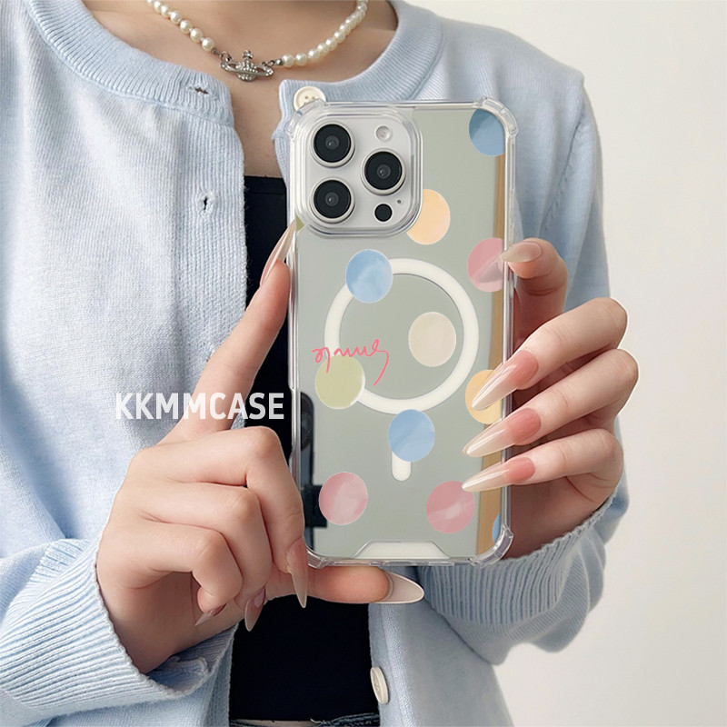 苹果MagSafe磁吸亚克力补妆镜面