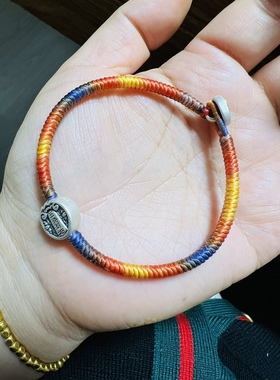 金刚结高光泰蜡线中国风925银