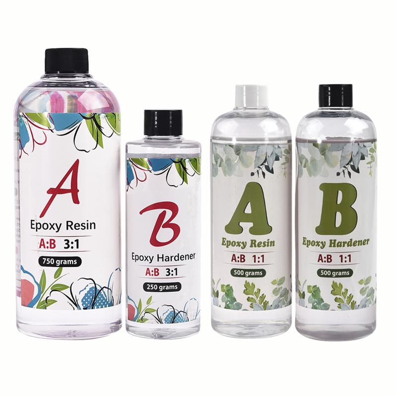 Clear AB Crystal Glue Resin Epoxy High Adhesive3:1 1:1 AB UV