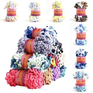 Loop for Polyester Wool 100% Thick Yarn Finger Handcrafted