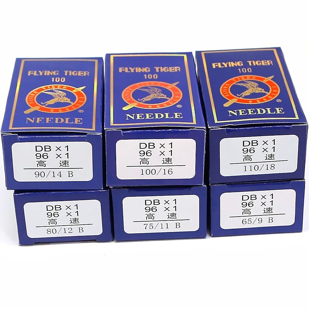 100 PCS/Box Flying Tiger Industrial Sewing Needles DBX1 9#11