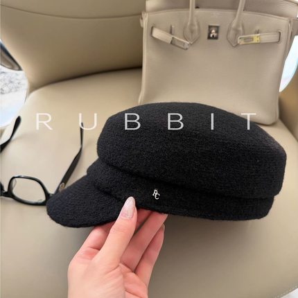 RUBBIT CHIC 复古老钱贝雷帽