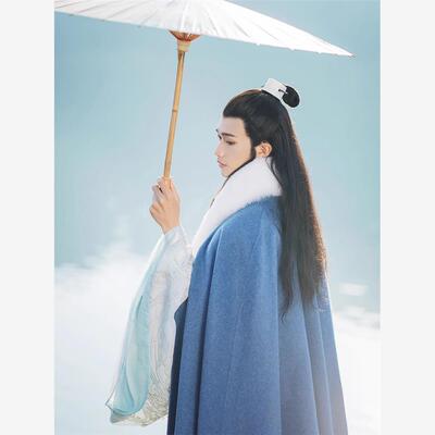 冬季加厚国潮外套男汉服