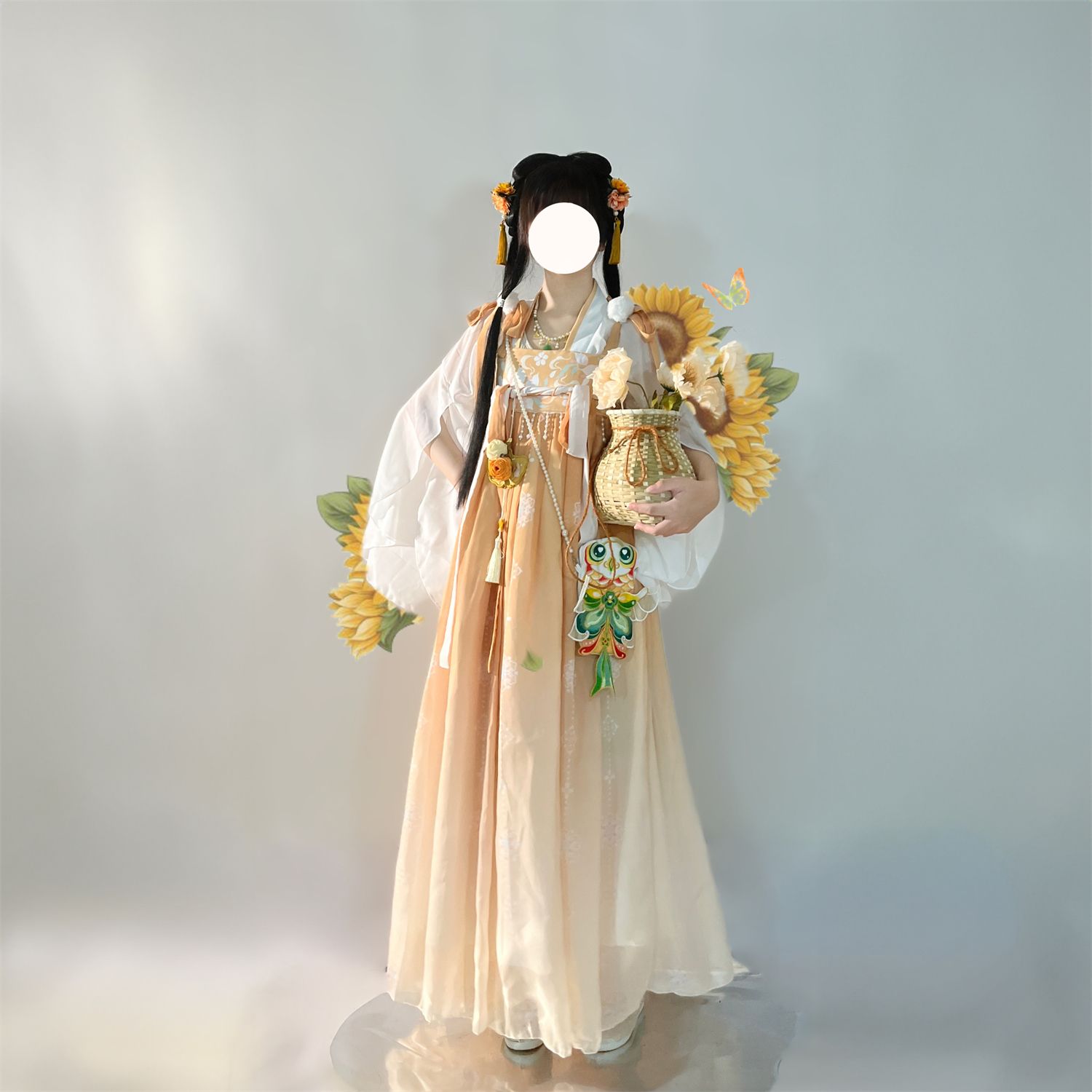 汉华阁【芍药】原创汉服女古代齐胸襦裙汉元素全套新款春夏秋正版