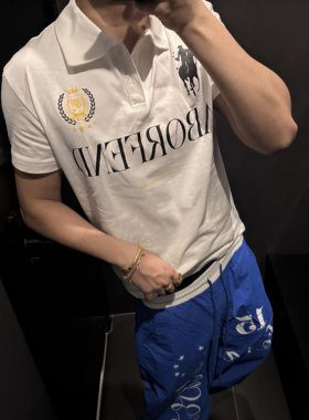 马标设计POLO衫短袖修身休闲T恤