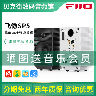 SP5 多媒体桌面HiFi蓝牙音箱高保真发烧PC电脑有源音响 飞傲 FiiO