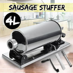 香肠机腊肠家用全自动手动不锈钢灌肠机配件灌香肠机器手动