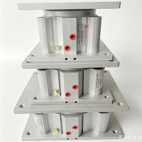 BOURi自动化流水升降双作用气缸