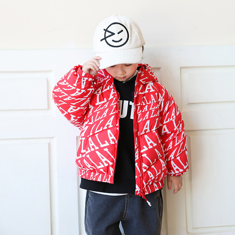 宝宝羽绒服短款2024新款儿童装男童羽绒服中小童1-3-6-8岁23809