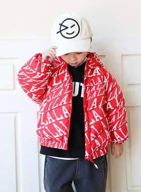 宝宝羽绒服短款2024新款儿童装男童羽绒服中小童1-3-6-8岁23809