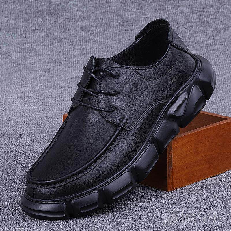 高档外贸男鞋休皮鞋真皮透气商务休闲鞋头层牛闲鞋男男皮超轻厚底,流行男鞋,单鞋,淘宝优惠券,粉丝福利购,淘宝优惠卷