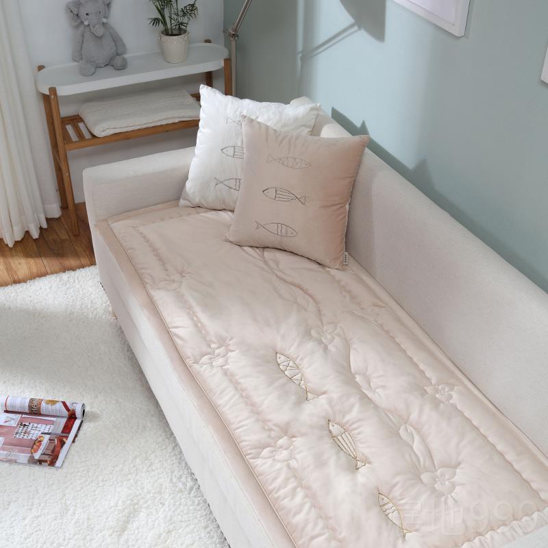 高档纯色沙发垫通轻子坐垫真皮美式简约四季用防滑套罩盖巾夏春季