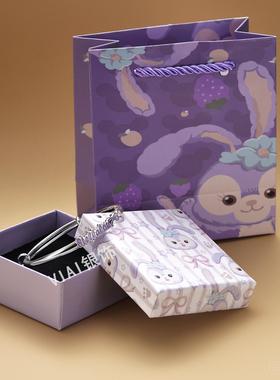 高档星黛露手镯s990纯友银原创快情侣学生送女蜜闺生日礼物抖音同