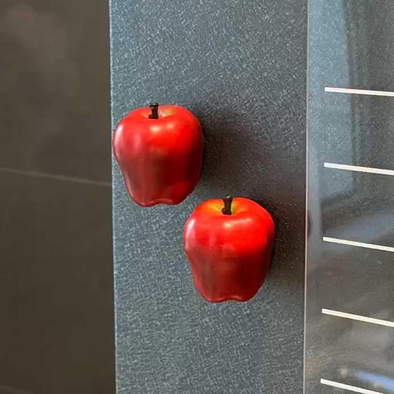 【家居好物】苹果冰箱贴磁贴个性创意2025新款3d立体冰箱贴高级感
