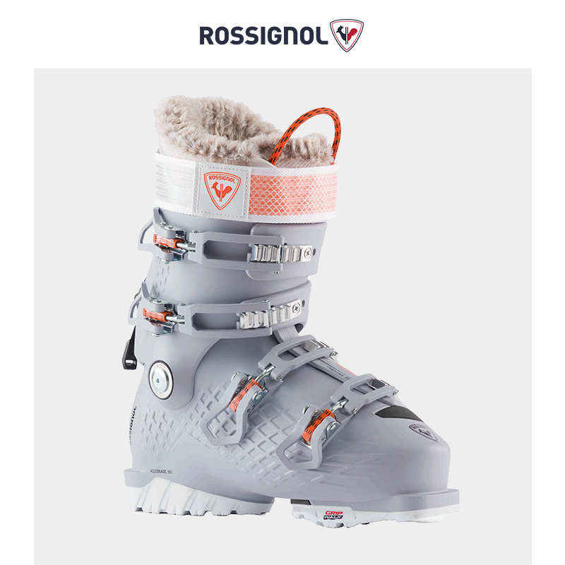 ROSSIGNOL金鸡ALLTRACK 80女款双板滑雪鞋全地域宽鞋楦中高级雪鞋