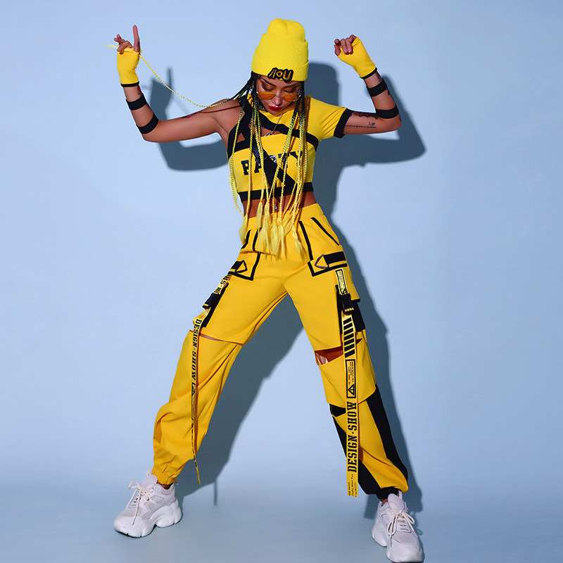 女团kpop打歌服新款DS演出服装性感爵士舞蹈现代舞练功服表演套装