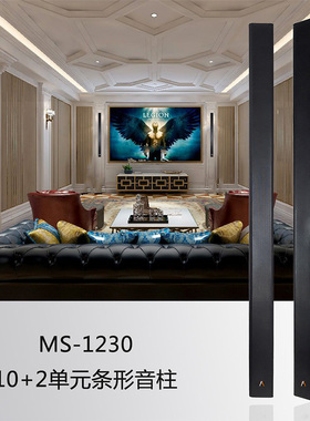 FA shion丹麦泛声MS-1230音柱私人影院KTV会议室音响