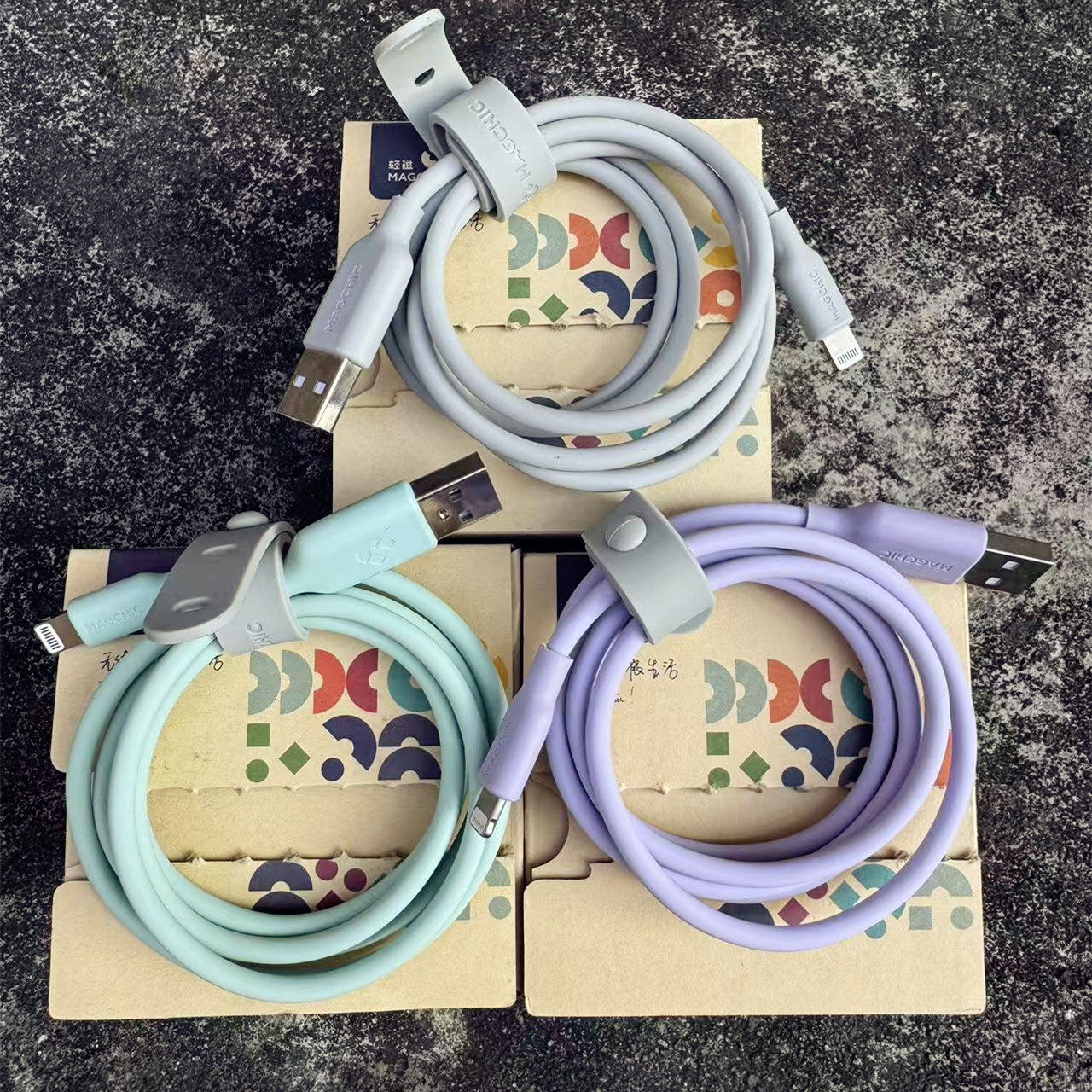液态硅胶C89芯片MFI认证充电数据线 适用于苹果x xr 11 12 13 14Pro手机平板iPad 4 5 6 7代2.4A快充线