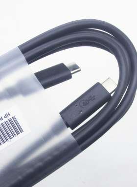立讯代工1.8米 USB4 Gen3 40Gbps全功能数据线 惠普HP 5A 240W PD3.1快充线4K8K一线通视频投屏线